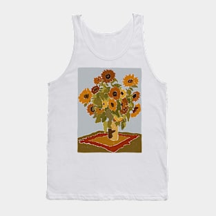 Still Life with Sunflowers Tank Top